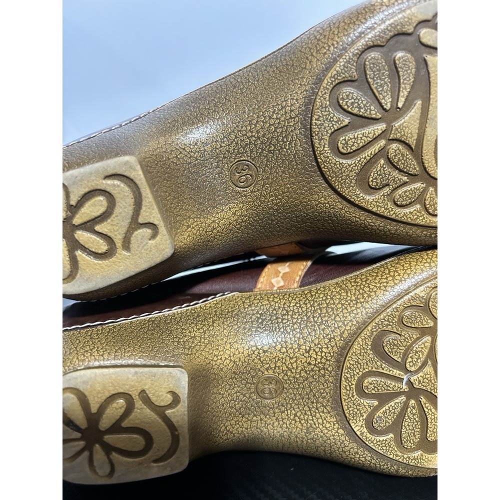 Elite by Corkys Pop Tart Hand-Painted Leather Clog Size US 6/EURO 36 - Picture 9 of 12